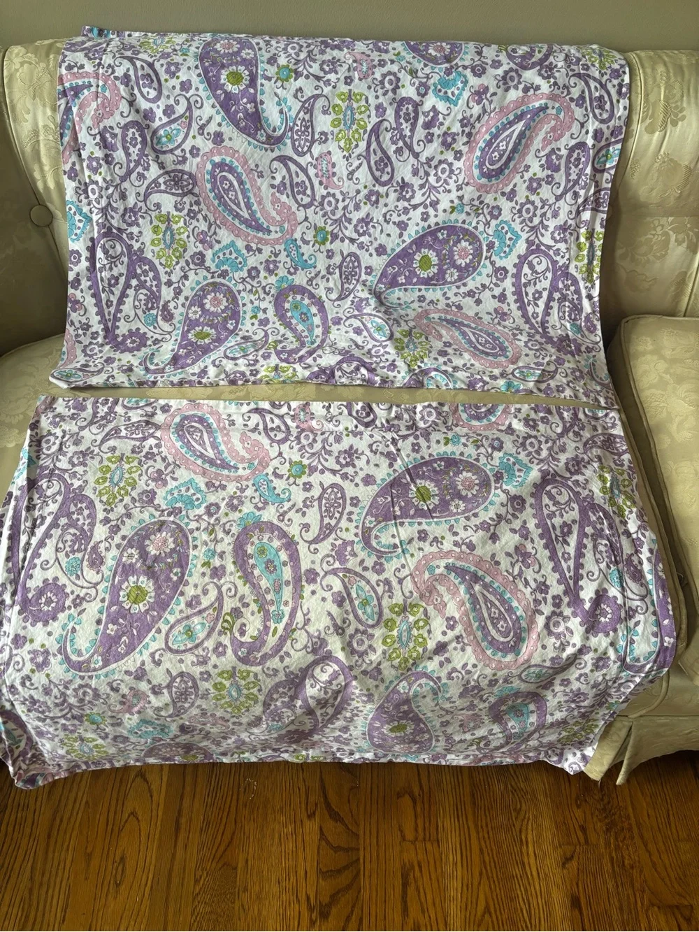 Pottery Barn Kids floral paisley